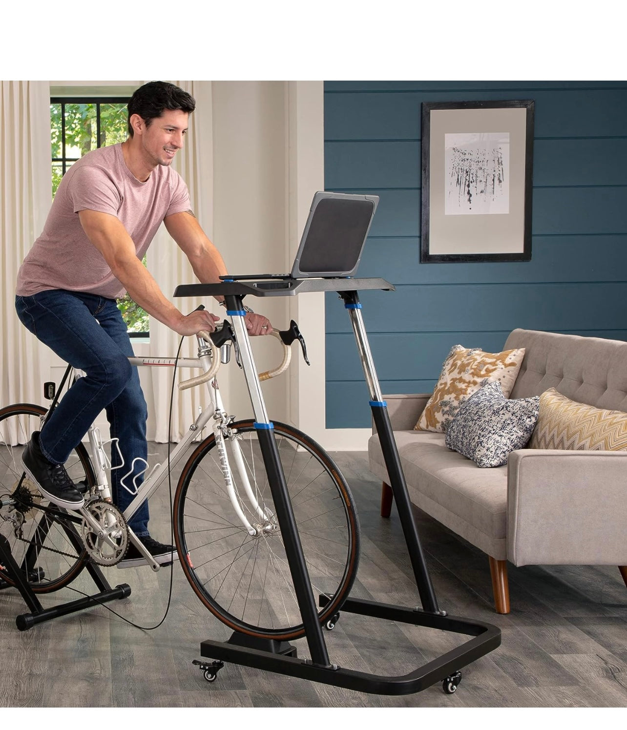 RAD Cycle Products Adjustable Bike Trainer Fitness Desk Portable Workstation Standing Desk