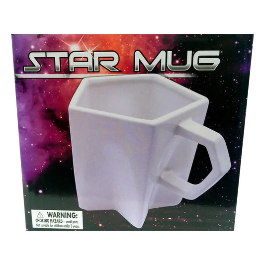 12 Oz Ceramic Star Shaped Mug case pack of 16 units