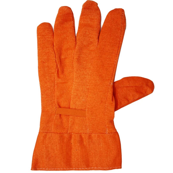 Assorted Green and Orange Cloth Gardening Gloves 48 piece case pack