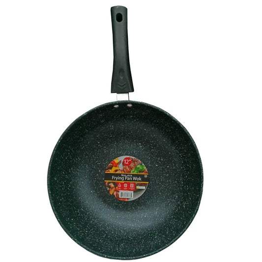 12.2" Multi-Purpose Nonstick Pan Wok with Helper Handle case pack of 20 units