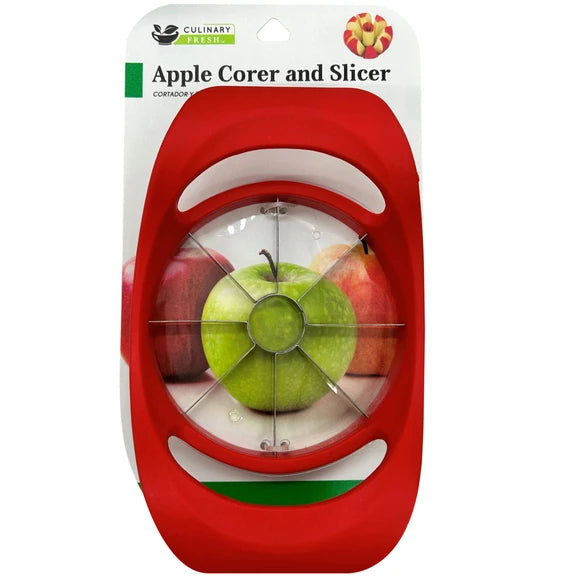 8-Slice Apple Corer and Slicer in Assorted Colors case pack of 24 units