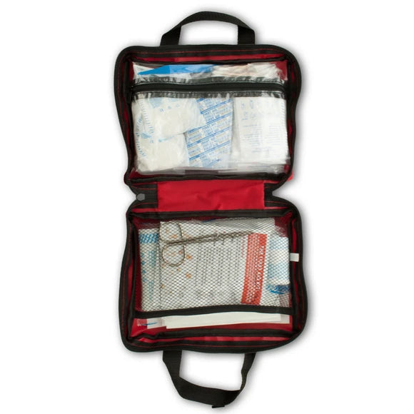 First Aid Kit in Easy Access Carrying Case 12 unit case pack