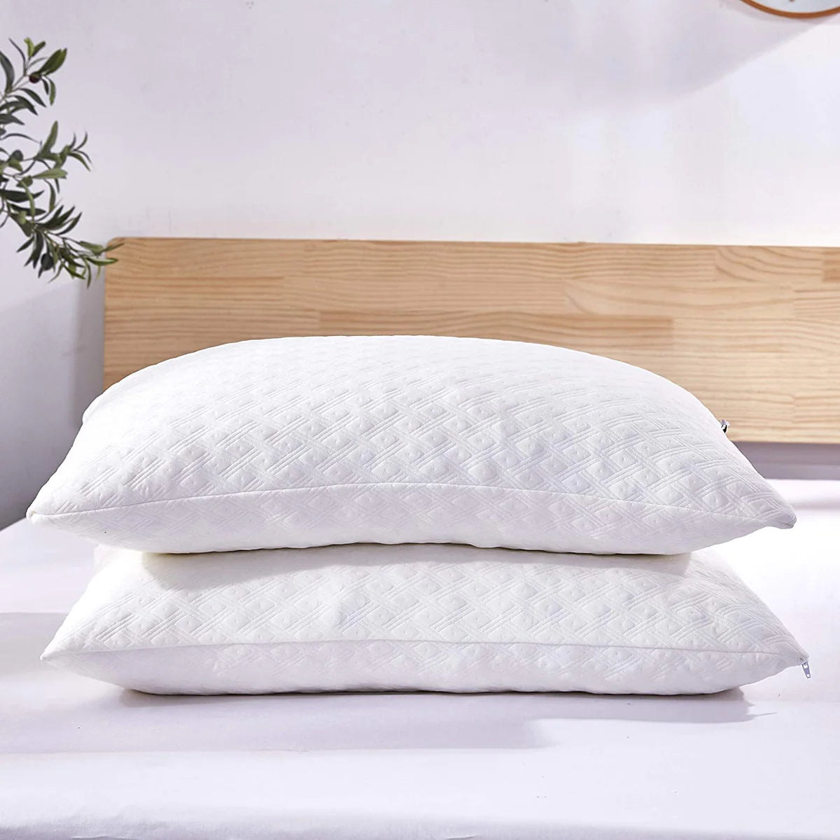 Dreaming Wapiti shredded Memory Foam Pillows (2-Pack)